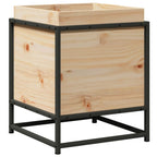 Vidaxl plantenbak 40x40x50 cm massief grenenhout