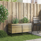 Vidaxl plantenbak 100x40x50 cm geïmpregneerd grenenhout