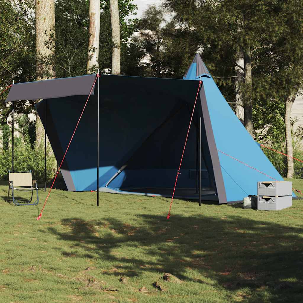 Vidaxl tipitent 8-persoons waterdicht blauw