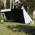 Vidaxl tipitent 8-persoons waterdicht verduisterende stof wit