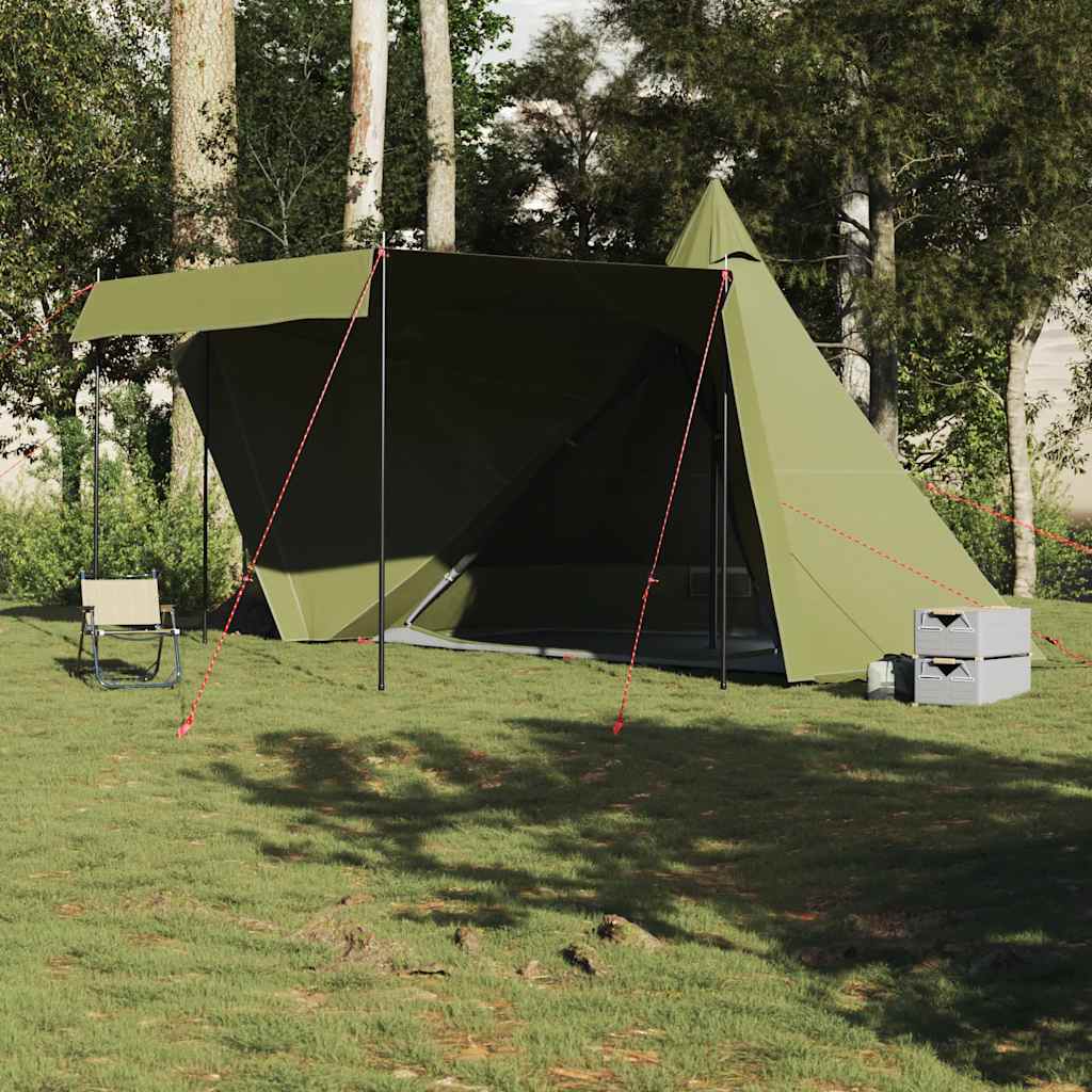 Vidaxl tipitent 8-persoons waterdicht olijfgroen