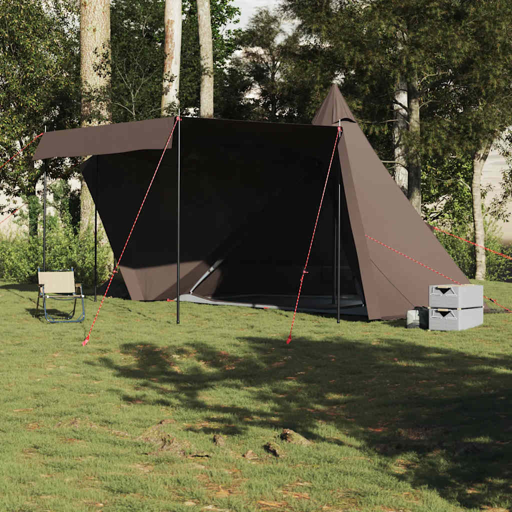Vidaxl tipitent 8-persoons waterdicht bruin