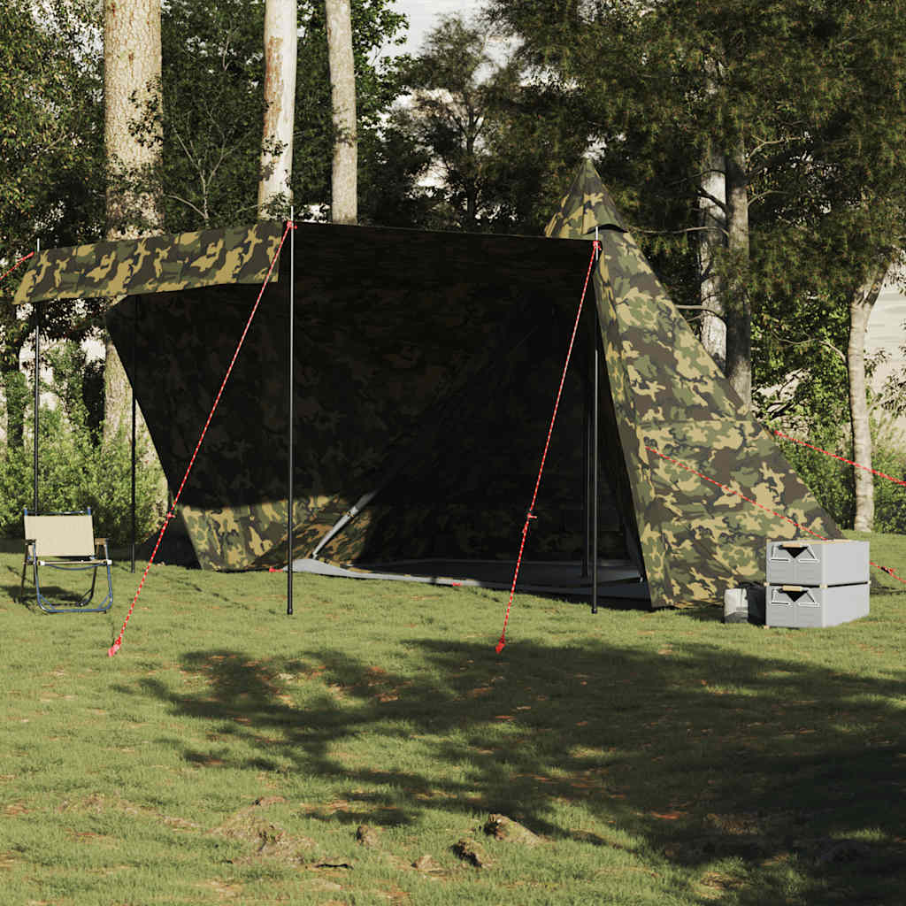 Vidaxl tipitent 8-persoons camouflage waterdicht