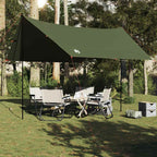 Vidaxl kampeerluifel waterdicht 438x376x212 cm olijfgroen
