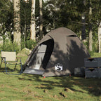 Vidaxl koepeltent 2-persoons waterdicht bruin
