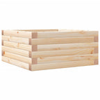 Vidaxl plantenbak 50x50x23 cm massief grenenhout