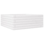 Vidaxl plantenbak 60x60x23 cm massief grenenhout wit