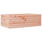 Vidaxl plantenbak 70x40x23 cm massief douglashout