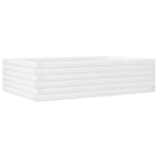 Vidaxl plantenbak 90x60x23 cm massief grenenhout wit