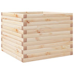 Vidaxl plantenbak 60x60x45,5 cm massief grenenhout