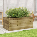 Vidaxl plantenbak 110x60x45,5 cm geïmpregneerd grenenhout