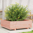 Vidaxl plantenbak 80x80x26,5 cm massief douglashout