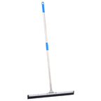 Vidaxl vloerwisser 45x122,5 cm staal en rubber