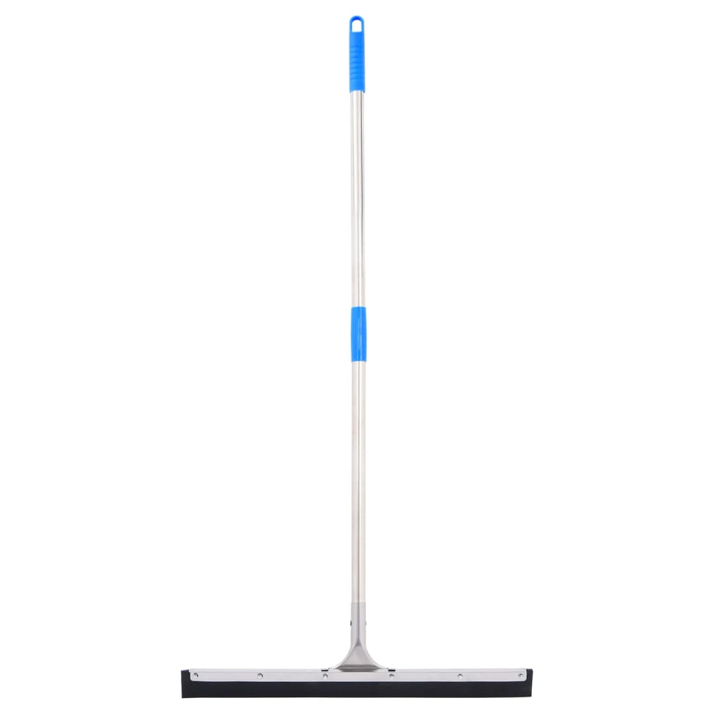 Vidaxl vloerwisser 45x122,5 cm staal en rubber