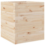 Vidaxl plantenbak 40x40x46 cm massief grenenhout