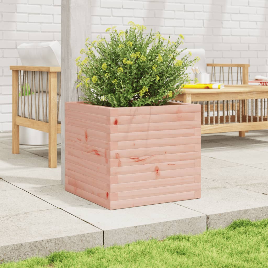 Vidaxl plantenbak 50x50x46 cm massief douglashout