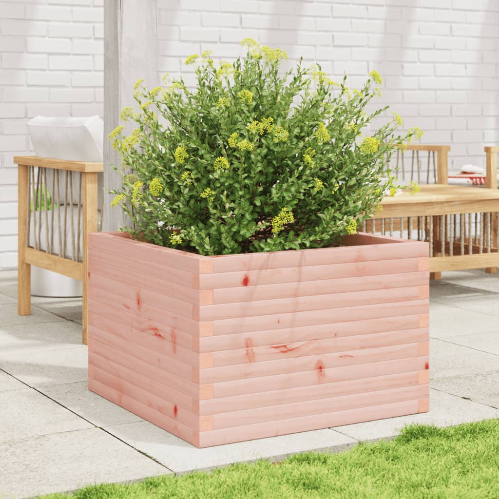 Vidaxl plantenbak 70x70x46 cm massief douglashout