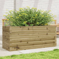 VidaXL Plantenbak 110x40x46 cm geïmpregneerd grenenhout