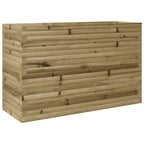 VidaXL Plantenbak 110x40x68,5 cm geïmpregneerd grenenhout