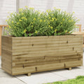 VidaXL Plantenbak 110x40x49,5 cm geïmpregneerd grenenhout
