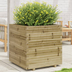 VidaXL Plantenbak 70x70x72,5 cm geïmpregneerd grenenhout
