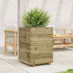 Vidaxl plantenbak 50x50x72 cm geïmpregneerd grenenhout