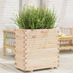 VidaXL Plantenbak 70x40x72 cm massief grenenhout