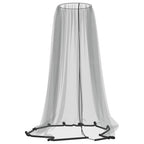 Vidaxl klamboe voor paraplu 220 gaas φ330x250 cm zwart