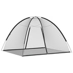 Vidaxl klamboe met deuren mongolia 220 gaas 200x180x135 cm zwart