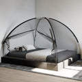 Vidaxl klamboe met deuren mongolia 220 gaas 200x180x135 cm zwart