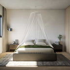 Vidaxl muggennet voor bed a-vorm 156 mesh 1020 cm polyester