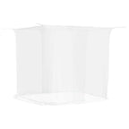 Vidaxl hangende klamboe 156 gaas 220x200x210 cm wit