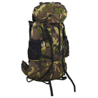 Vidaxl wandelrugzak 100 l camouflage oxford stof groen