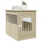 Vidaxl hondenbench 55 x 80 x 68 cm bewerkt hout sonoma eikenkleurig