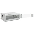Vidaxl netwerkkast wandgemonteerd 4u 19 ip20 53x40x21 cm
