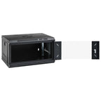 Vidaxl 6u wandgemonteerde netwerkkast 19 ip20 53x40x30 cm