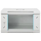 Vidaxl 6u wandgemonteerde netwerkkast 19 ip20 53x40x30 cm