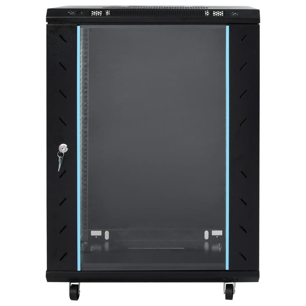 Vidaxl 15u netwerkkast met draaipoten 19 ip20 60x45x86 cm