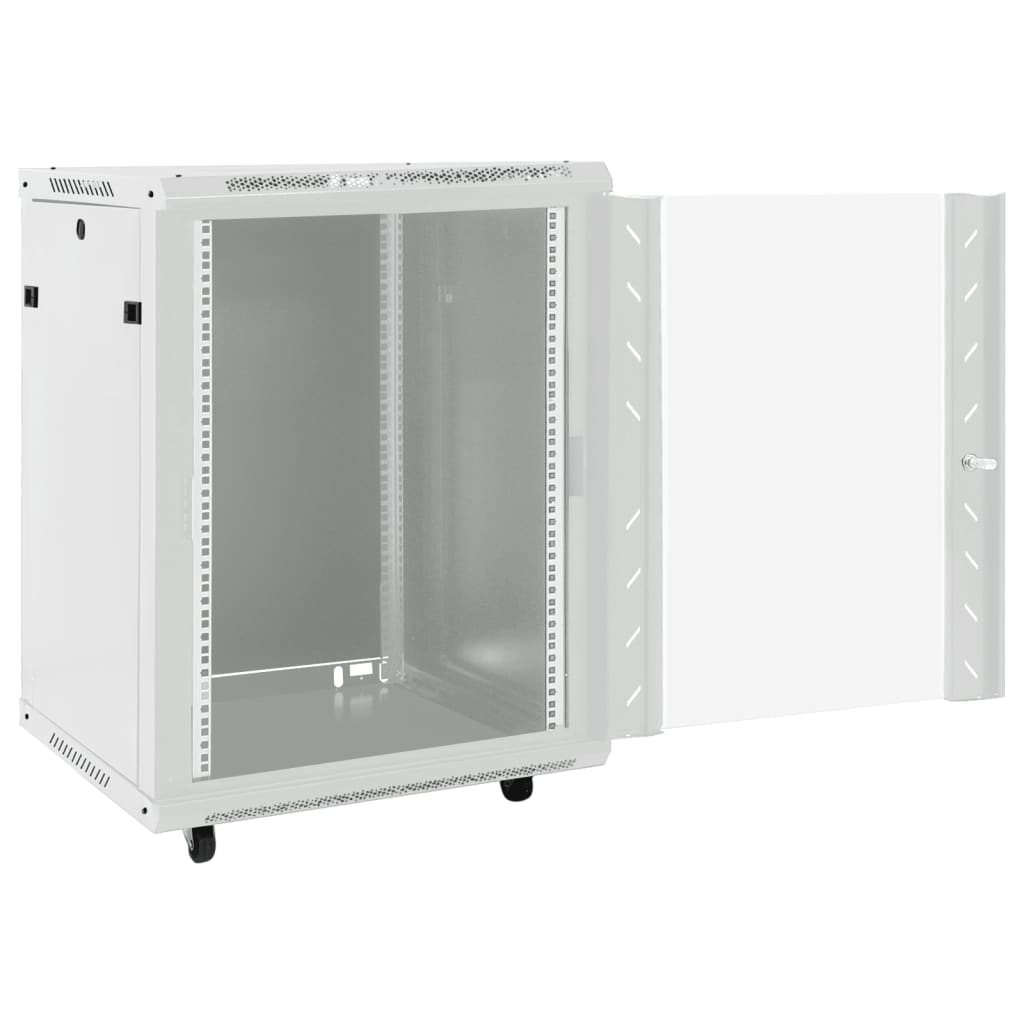 Vidaxl netwerkkast met draaiwieltjes 15u 19 ip20 60x45x86 cm