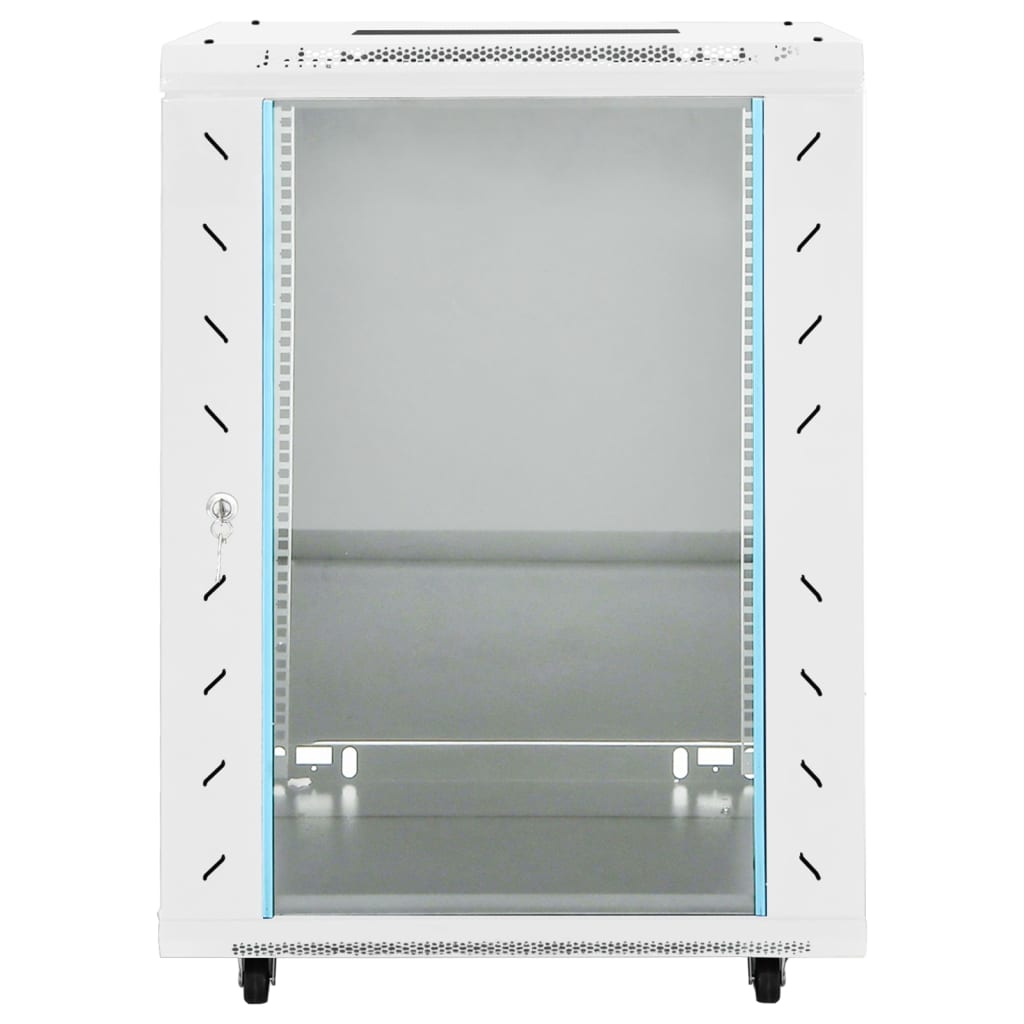 Vidaxl netwerkkast met draaiwieltjes 15u 19 ip20 60x45x86 cm