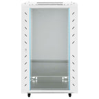 Vidaxl netwerkkast met draaiwieltjes 18u 19 ip20 60x60x100 cm