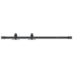 Vidaxl ophangset voor schuifdeur 91 cm koolstofstaal