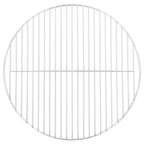 Vidaxl barbecuerooster rond ø44,5 cm 304 roestvrij staal