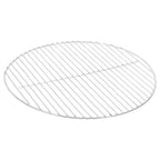 Vidaxl barbecuerooster rond ø44,5 cm 304 roestvrij staal