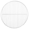 Vidaxl barbecuerooster rond ø37 cm 304 roestvrij staal