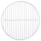 Vidaxl barbecuerooster rond ø37 cm 304 roestvrij staal