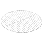 Vidaxl barbecuerooster rond ø40 cm 304 roestvrij staal