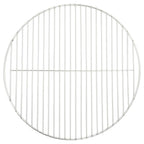 Vidaxl barbecuerooster rond ø47 cm 304 roestvrij staal