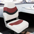 Vidaxl bootstoel met hoge rugleuning inklapbaar 44x38x55 cm