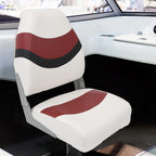 Vidaxl bootstoelen 2 st inklapbaar met hoge rugleuning 44x38x55 cm